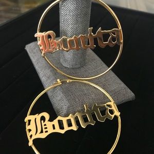 14k Gold plated Bonita Hoops 💫